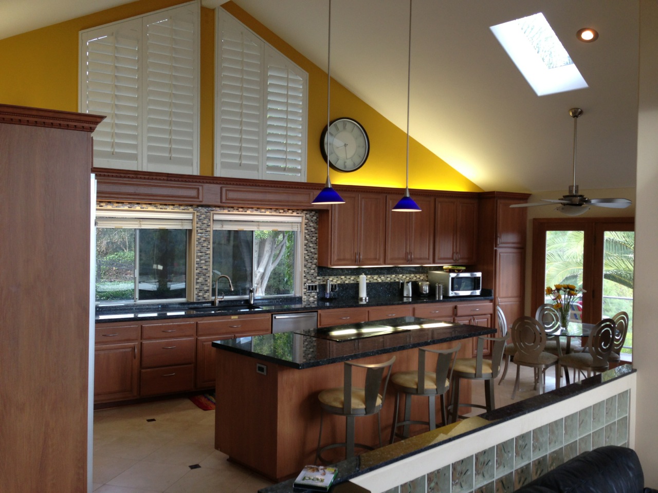 Interior of home kitchen